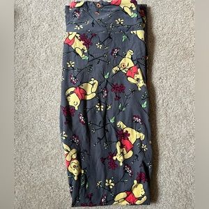 Winnie the Pooh Lularoe TC leggings